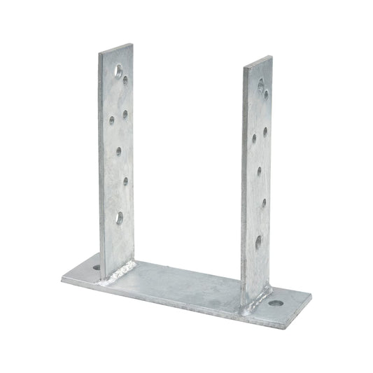 Pied de poteau à visser